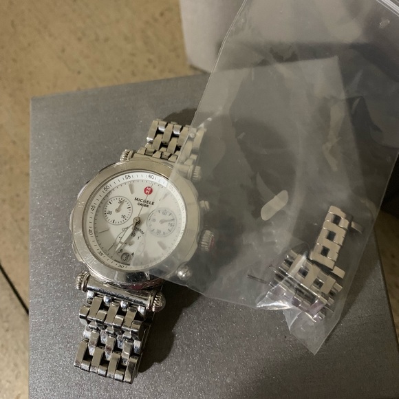 Michele Caber Chronograph watch. Used. - Picture 7 of 8